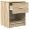 vidaXL - Nachtkastjes - 2 - st - met - lade - 40x34x50 - cm - sonoma - eikenkleurig