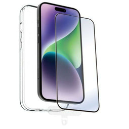 Muvit iPhone 15 Pro - Telefoonhoes - Hardheid 9H - Transparant