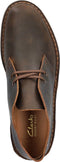 CLARKS Desert Bt Evo - Heren Veterschoenen - Gewaxt Leer - Bruin