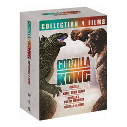 Monsterverse godzilla/ kong collection 4 films