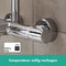 Hansgrohe Crometta S 240 - Showerpipe 1jet met badthermostaat - XXL performance chroom