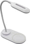 DENVER® LED Bureaulamp met QI Oplaad Pad 5 Watt, Licht Kleur Schakelbaar