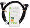 Nedis CSGL40120WT15 - Coax kabel - 150 cm - Zwart