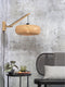 GOOD&MOJO Wandlamp Palawan - Bamboe - 55x40x45cm - Binnen Scandinavisch,Bohemian