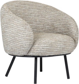 Pole to Pole - Mars lounge stoel - Tweed boucle - Coco