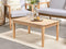 Loungeset met tafel 4-zitter PALLANO Acaciahout Taupe
