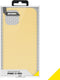 Accezz Hoesje Geschikt voor iPhone 12 Pro / 12 Hoesje Siliconen - Accezz Liquid Silicone Backcover - Geel