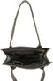 DSTRCT Portland Road - Suede Leren Shopper Anaconda Print - Grijs