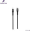 FoneTex FT-C18 - USB-C To USB-C Kabel - 2m - 60W - Zwart