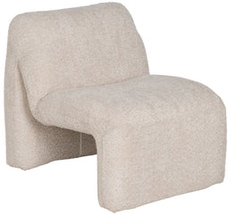 Leunstoel Beige Hout 62 x 86 x 69 cm