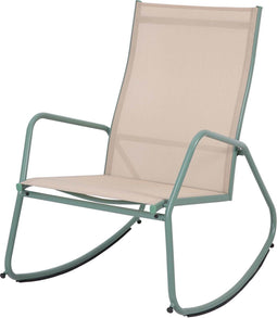 Essentials Brody Tuin Schommelstoel Groen Beige - 58351