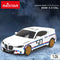 Politiewagen op Afstandsbediening BMW Blauw Rood 1:24 20 x 6 x 7,5 cm (4 Stuks)
