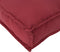 vidaXL - Palletkussen - voor - Zithoek - Bordeau - 120x80x12 - cm - Oxfordstof