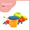 BabyMoov Babybowls 8.45oz Kom 0,25 l Multi kleuren, Transparant
