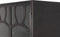 BePureHome Gracious Vitrinekast - Metaal - Zwart - 181x81x41