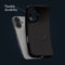 My Style Hoesje geschikt voor Apple iPhone 7 MagSafe Telefoonhoesje Flexibel TPU | My Style Protective Flex Backcover | Geschikt voor MagSafe | Geschikt voor Draadloos Opladen met Magnetische Ring | MagSafe Case - Zwart