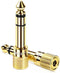 UGREEN 20503 - Adapter 3,5 mm mini-jack naar 6,3 mm jack - Hoogste geluidskwaliteit - Goud
