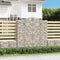 vidaXL - Schanskorven - 3 - st - gewelfd - 200x30x200/220 - cm - ijzer