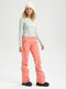 Burton Vida Dames Skibroek - Slim Fit - Ritszakken - Crabapple