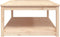 vidaXL Tuintafel 121x82,5x45 cm massief grenenhout
