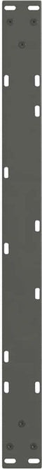 vidaXL - Eettafelpoten - 2 - st - V-vormig - 70x(30-31,3) - cm - staal - antraciet