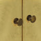 vidaXL - Dressoir - 90x30x77 - cm - massief - sheeshamhout - met - gouden - print