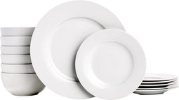 18-delig Serviesset voor 6 personen - wit