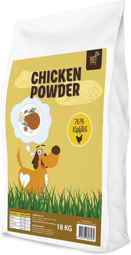 18 kg Freds kipfillet poeder hondensnack