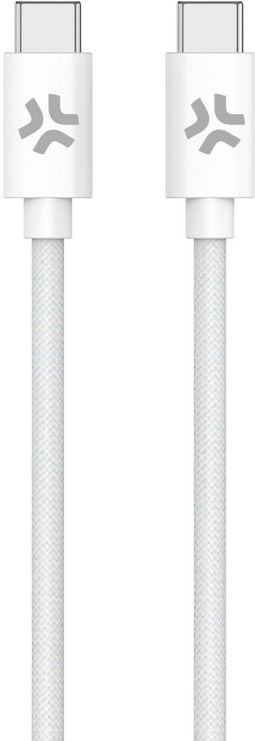 Celly USBCUSBCCOTTWH - Oplaadkabel - 1,5 meter - 100 W - Wit