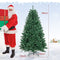 180cm Kerstboom Kunstkerstboom Kerstboom met Opvouwbare Metalen Standaard PVC Kunstboom Decoratieve