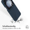 Accezz Galaxy Z Flip 5 - Liquid Silicone Backcover - Schokabsorberend - Donkerblauw