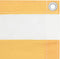 vidaXL - Balkonscherm - 75x500 - cm - oxford - stof - wit - en - geel
