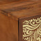 vidaXL - Nachtt - kastje - 40x33x46 - cm - Massief - Hout - Mango