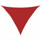 vidaXL - Zonnezeil - 160 - g/m² - 5x5x6 - m - HDPE - rood