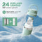 Vulpes Goods® BabyCare - Draagbare Melkkoeler - Houdt melk tot 24u koel - Lichtgroen (2 stuks)