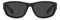 Polaroid PLD2166 - Zonnebril - Grijs Polarized - Zwart