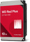 Western Digital WD Red Plus - Interne HDD 10TB - 512MB cache - Rood