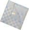 Theedoek Felicia katoen blauw/wit 65x65cm 6 stuks