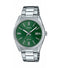 Casio MTP-1302PD-3AVEF - Herenhorloge - 38,5 mm - Groen wijzerplaat - Staal