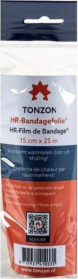Tonzon HR-bandagefolie - voor buisisolatie - 15cm - 25m