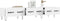 vidaXL - Tv-meubel - 150x36x30 - cm - bewerkt - hout - wit