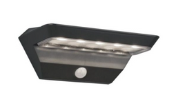Trio Lighting Mendoza - Buitenlamp Op Zonne-energie - Bewegingssensor - Antraciet