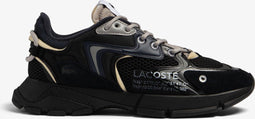 Lacoste L003 Neo - Lage Sneakers - Zwart/Donkerblauw - Maat 40