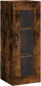 vidaXL - Hangkast - 34,5x34x90 - cm - gerookt - eikenkleurig