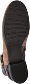 Gabor Dames Enkellaarsjes - Suede - Croco details - Bruin