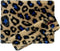 B.Nosy Meisjes Sjaal en Hoofdband - Fake Fur Set - Cobalt Panther Fur