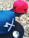 Capiche® Snapback Pet Heren – Bogatyr – Blauw & Zwart – Verstelbaar met Druksluiting – Sportcap – Baseball Cap – Mannen Cap – Warrior Pet
