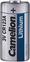 Camelion CR123A-BP1 - Lithium batterij - 1300 mAh - Zilver