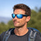 Travelhawk Zonnebril - Sportzonnebril - UV400 Gepolariseerd - Blauw