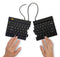 R-Go Tools Split Break - Ergonomisch Toetsenbord met Pauzesoftware - QWERTY US - Zwart